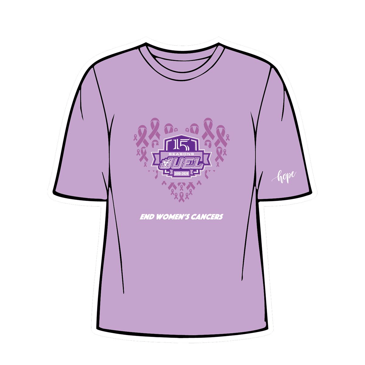 2026 End Women’s Cancers Ultra Cotton Short Sleeve T-shirt