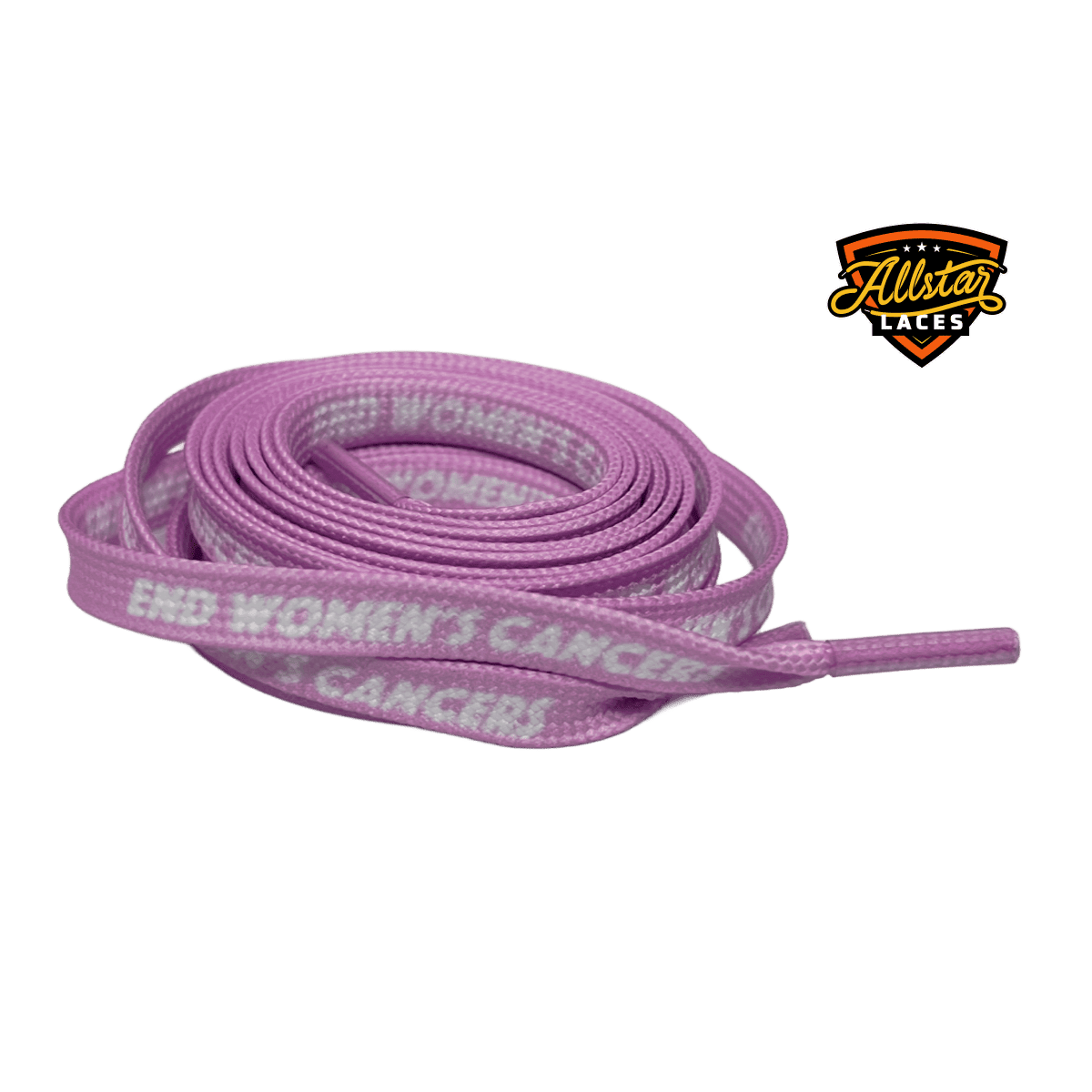 2026 End Women’s Cancers 45" Allstar Laces