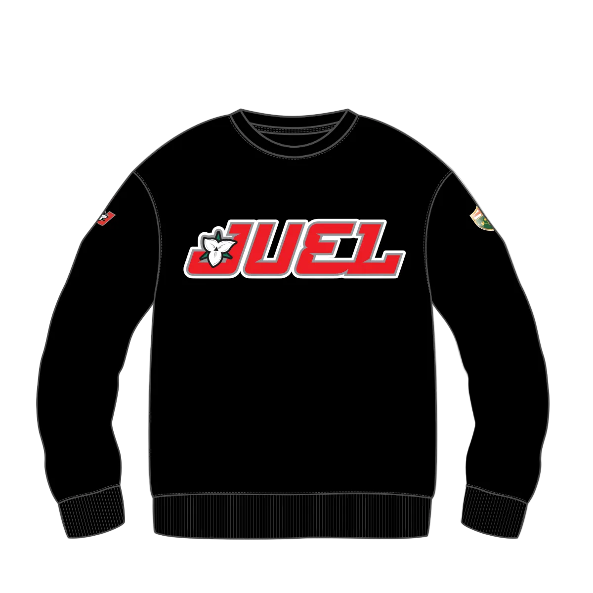 JUEL Wordmark Heavy Blend Crew Neck Sweatshirt