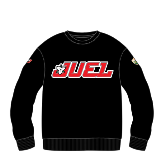 JUEL Wordmark Heavy Blend Crew Neck Sweatshirt