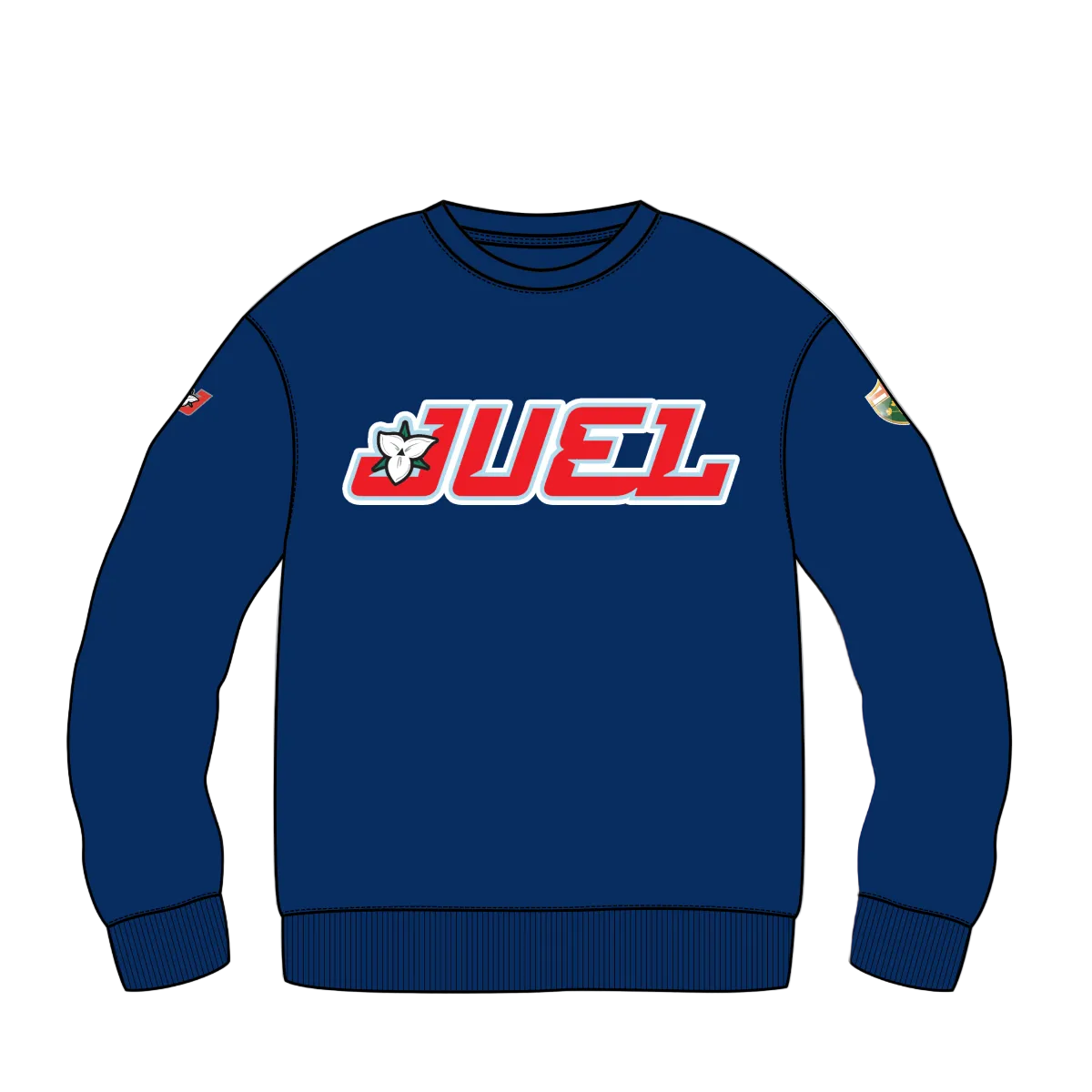 JUEL Wordmark Heavy Blend Crew Neck Sweatshirt