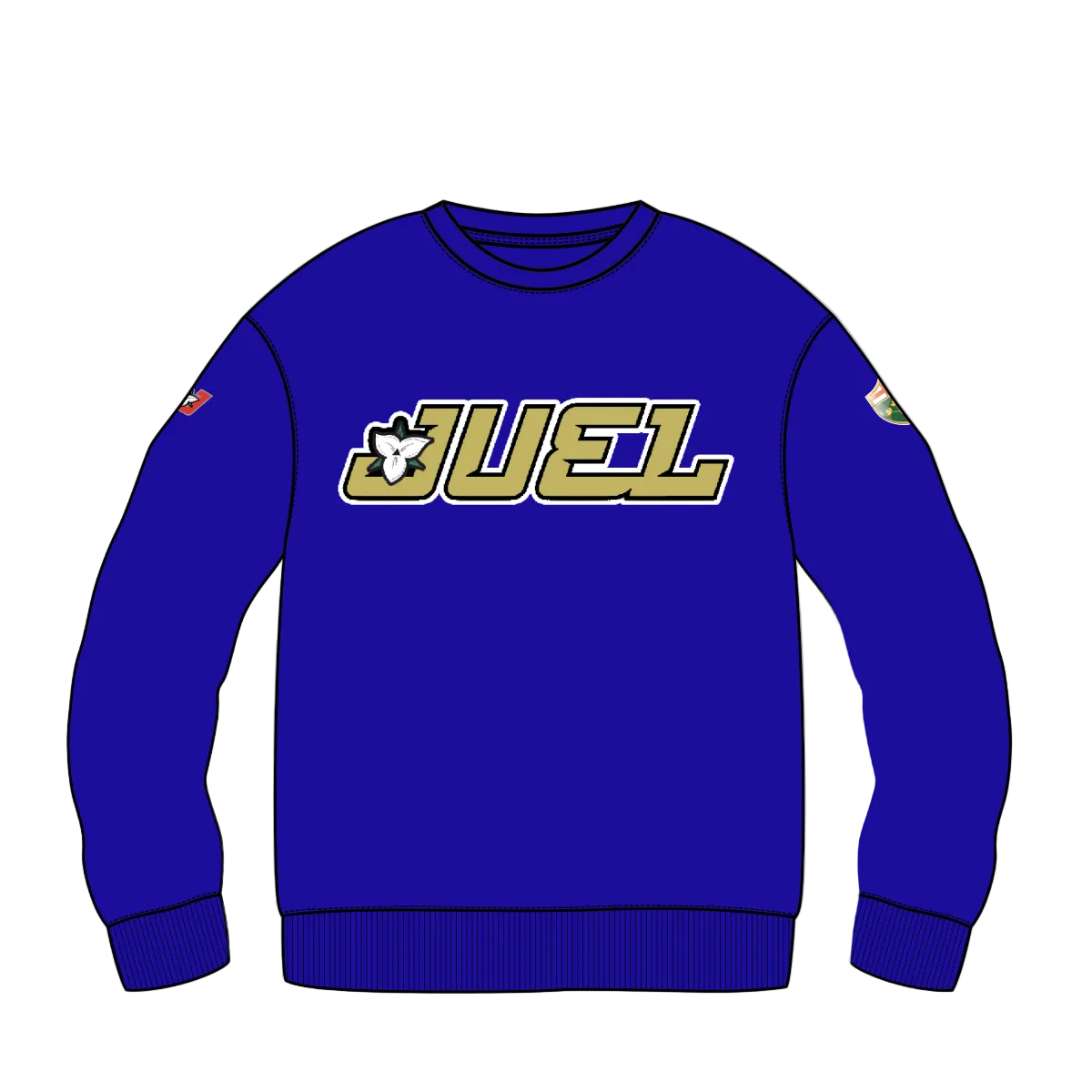 JUEL Wordmark Heavy Blend Crew Neck Sweatshirt