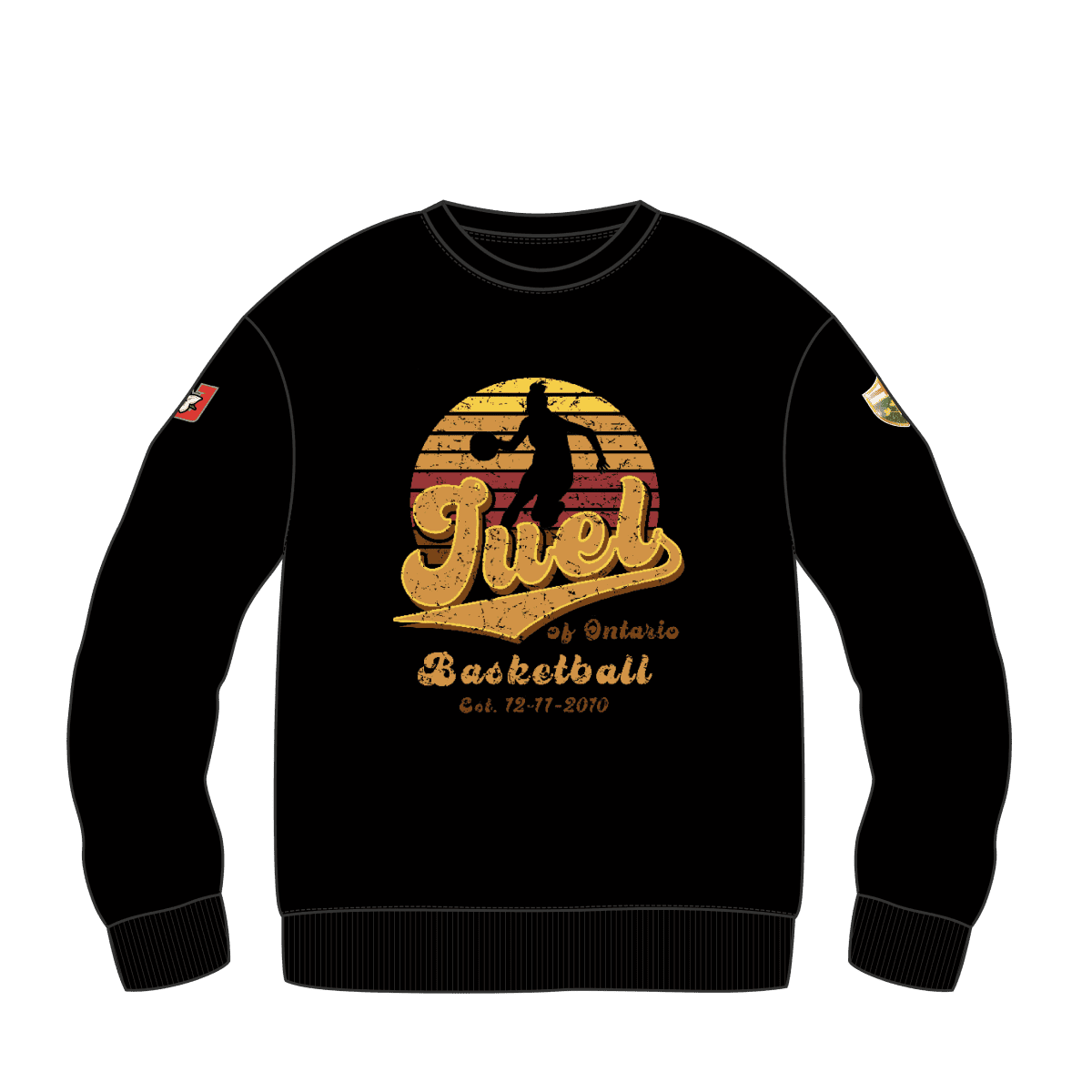 JUEL Disco Heavy Blend Crew Neck Sweatshirt