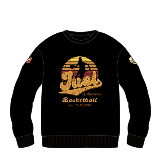 JUEL Disco Heavy Blend Crew Neck Sweatshirt