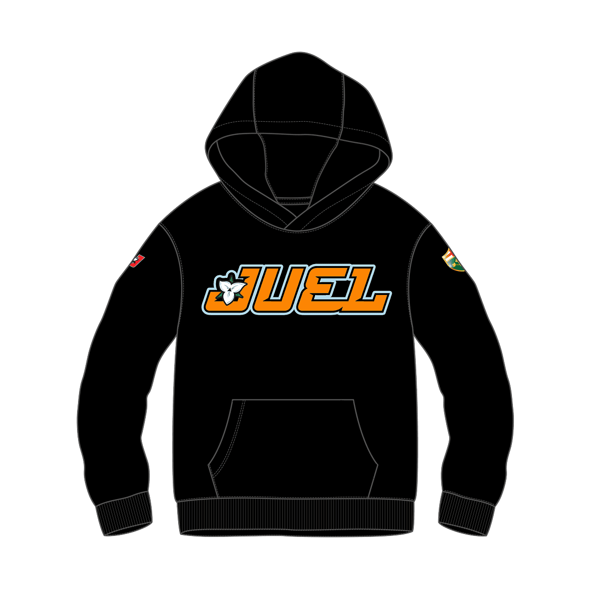 JUEL Wordmark Heavy Blend Hoodie