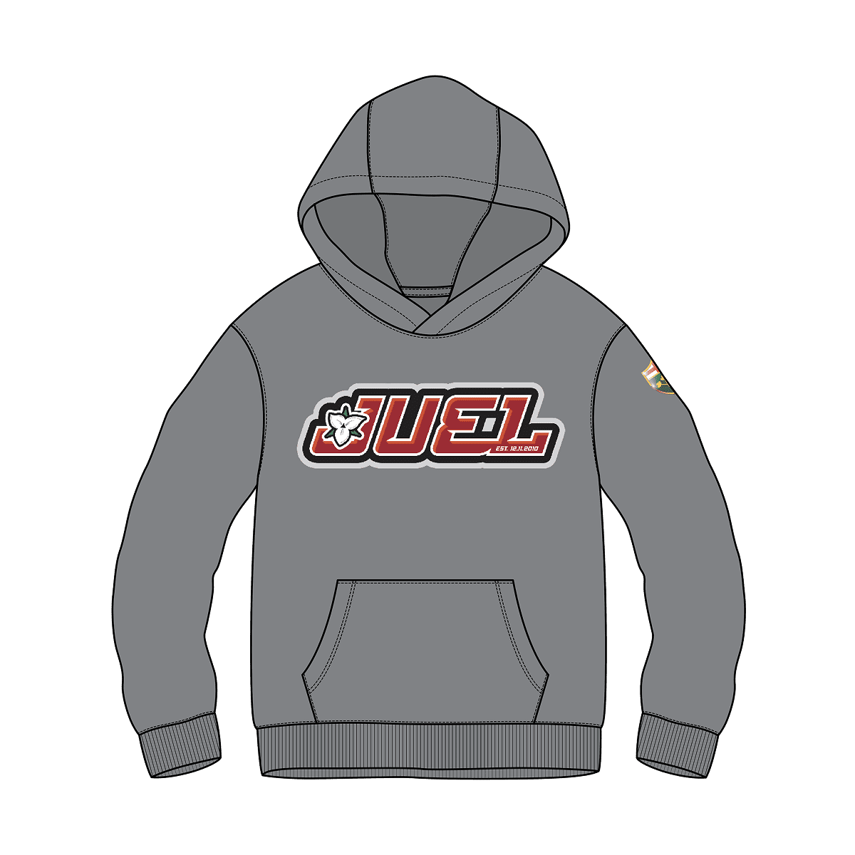 JUEL Wordmark Heavy Blend Hoodie