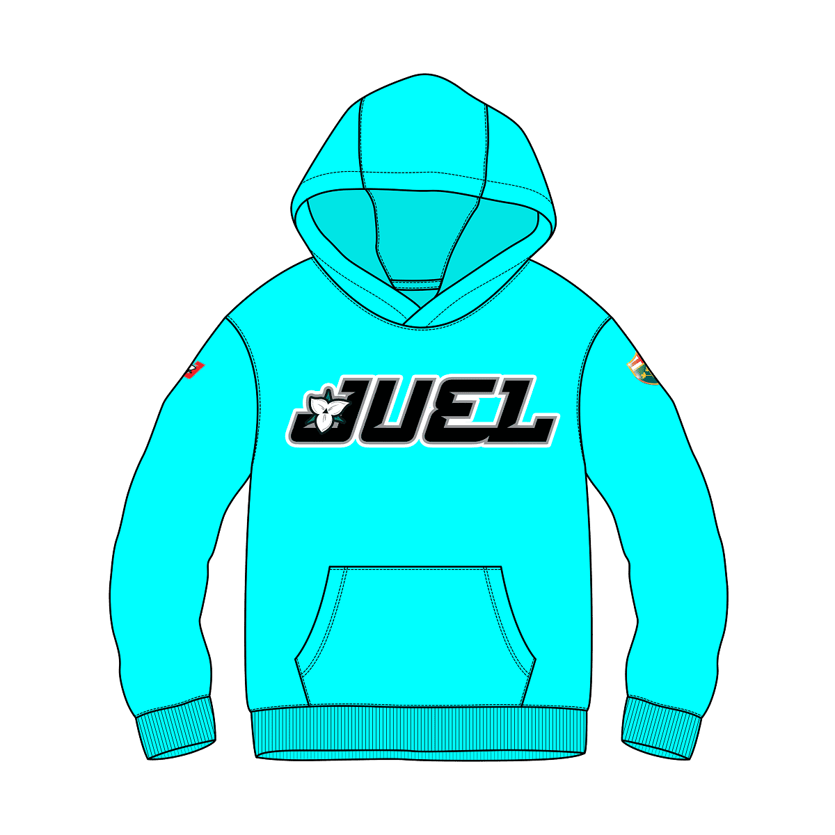 JUEL Wordmark Heavy Blend Hoodie