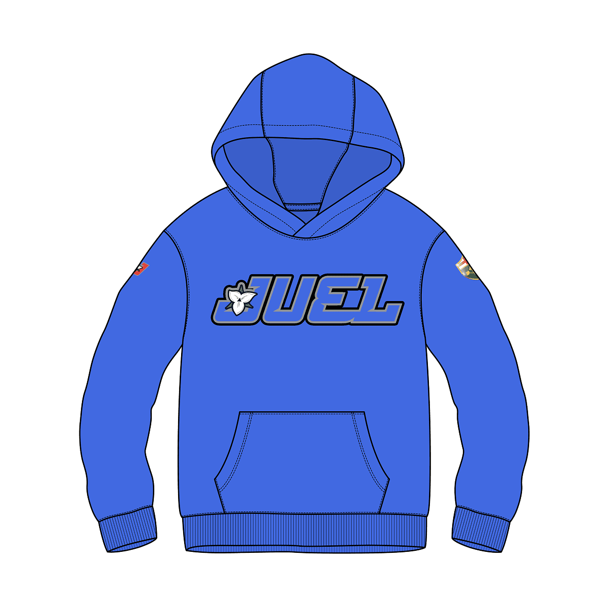 JUEL Wordmark Heavy Blend Hoodie