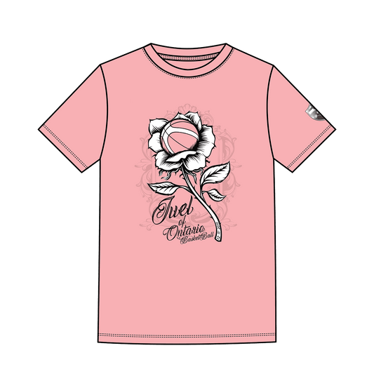 JUEL Rose Ultra Cotton Short Sleeve T-shirt